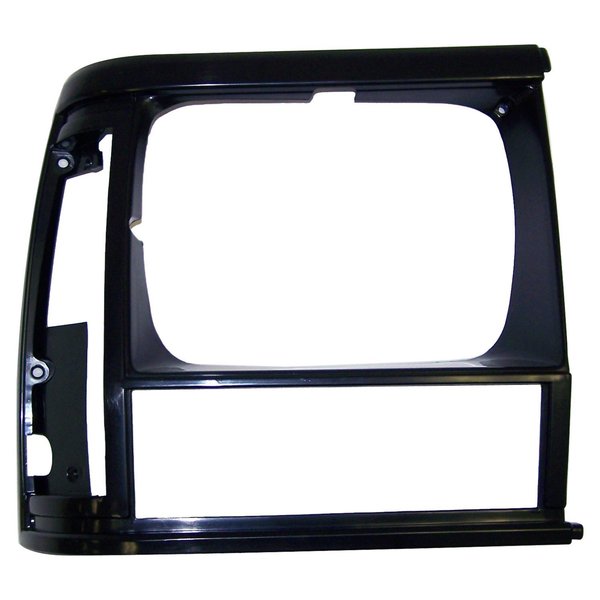 Crown Automotive Headlamp Bezel Flat Black/Black - Right 55054930